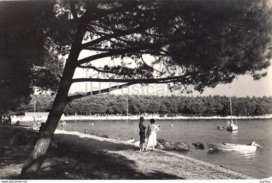 Biograd na Moru - beach - 11119 - 1964 - Yugoslavia - Croatia - used - JH Postcards