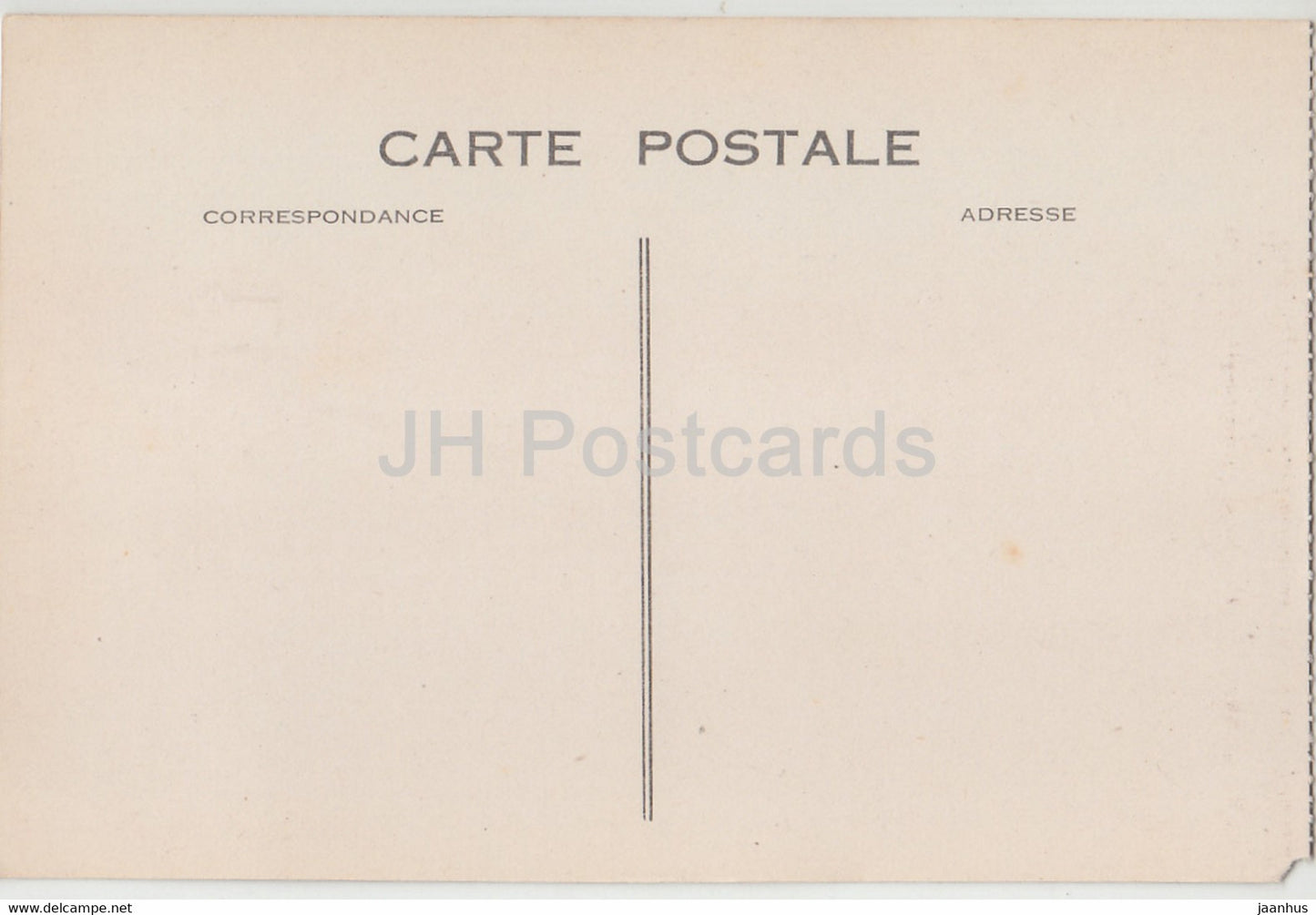 Le Havre - L'Hotel de Ville et le Jardin - old postcard - France - unused