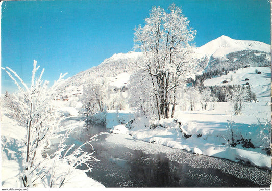 Winterlandschaft  - Paysage d'hiver - Switzerland - used - JH Postcards