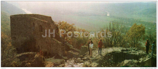 a view from Nevitsky castle - Uzhgorod - Uzhhorod - 1986 - Ukraine USSR - unused - JH Postcards