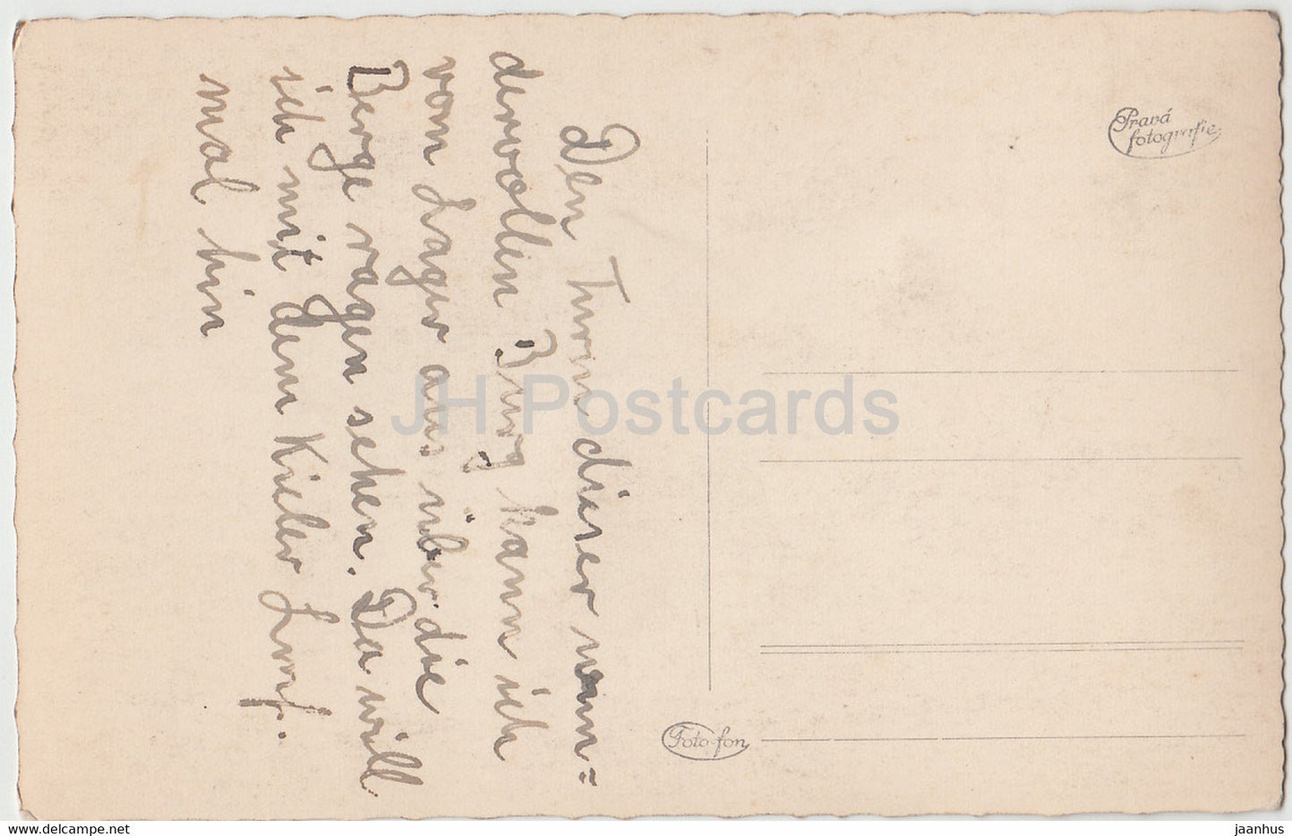 Karlstejn - Burg - alte Ansichtskarte - Tschechien - gebraucht