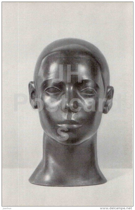 sculpture by Jaan Koort - Swain , 1921 - estonian art - unused - JH Postcards