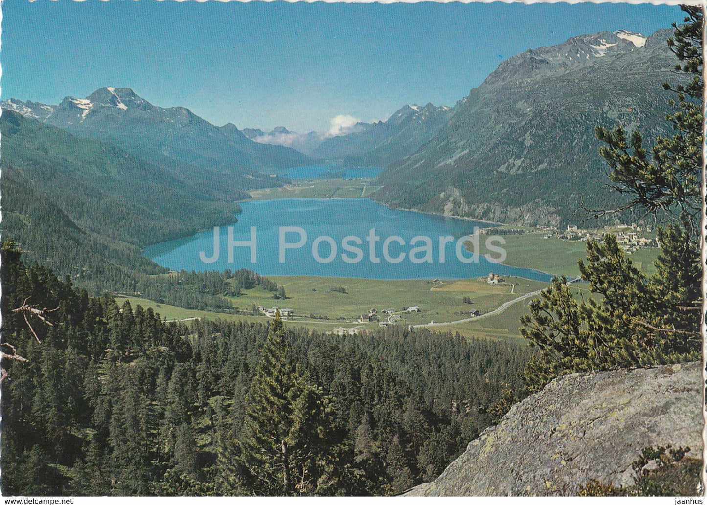Silvaplana - Ober Engadiner Seen - 1971 - Switzerland - used - JH Postcards