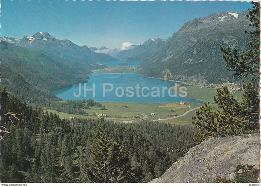 Silvaplana - Ober Engadiner Seen - 1971 - Switzerland - used - JH Postcards