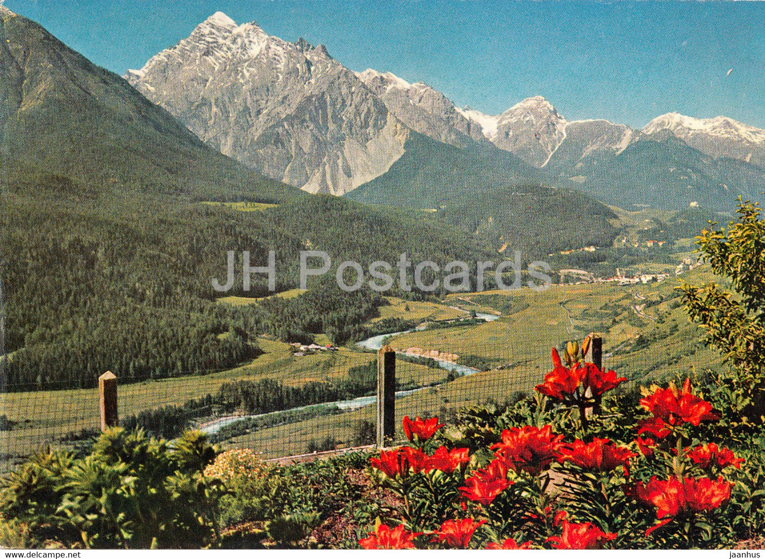 Inn Landschaft bei Scuol - Switzerland - unused - JH Postcards