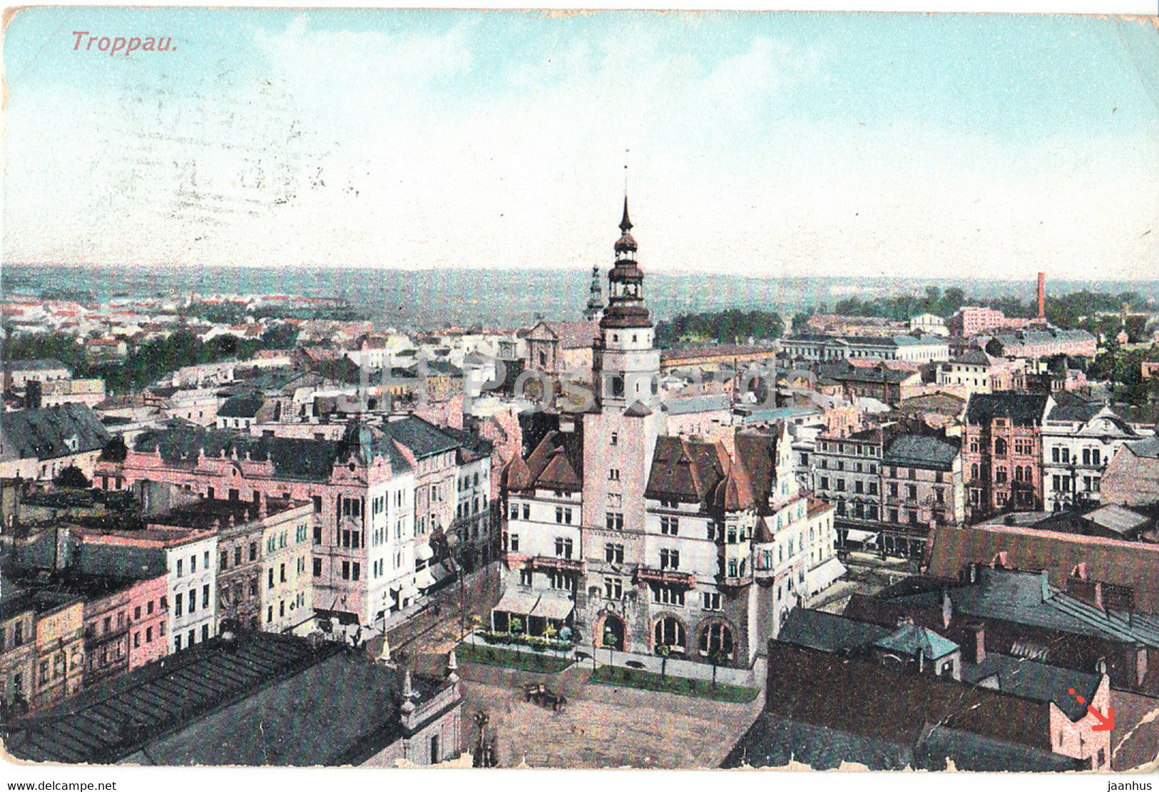 Troppau - Opava - old postcard - Czech Republic - used - JH Postcards