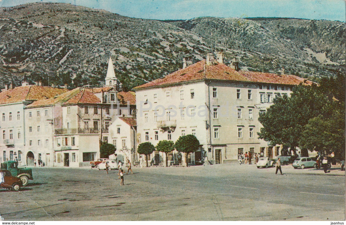 Senj - town view - 1964 - Yugoslavia - Croatia - used - JH Postcards