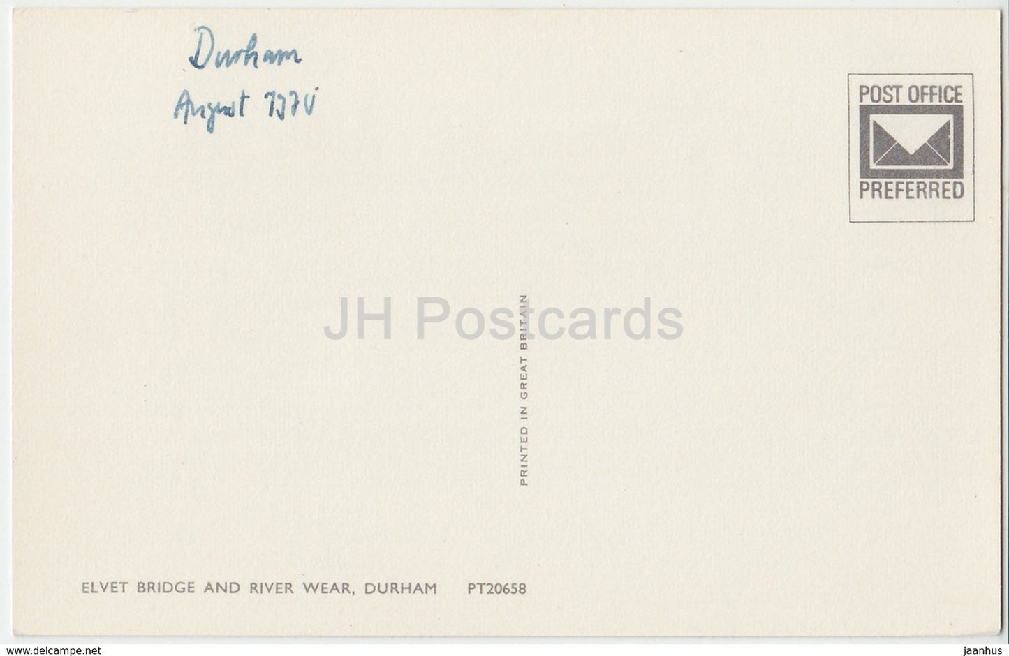 Durham – Elvet Bridge und River Wear – PT20658 – 1970 – Vereinigtes Königreich – England – gebraucht
