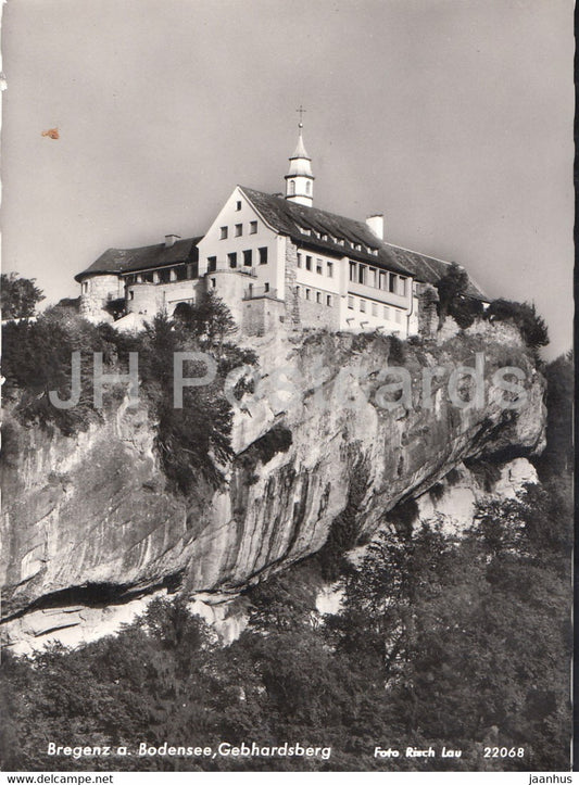 Bregenz a Bodensee Gebhardsberg - 22068 - Austria - unused - JH Postcards
