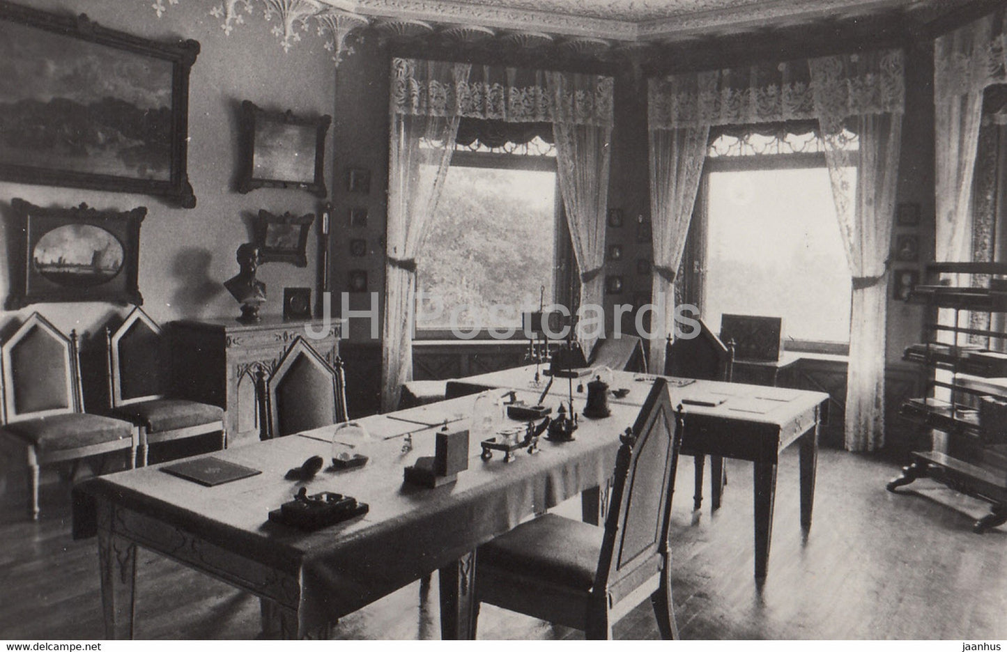 Petrodvorets - Cottage Palace - Emperor's office - 1981 - Russia USSR - unused - JH Postcards