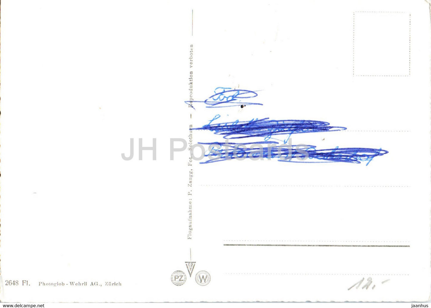 Butschwil SG - 2648 - carte postale ancienne - Suisse - occasion