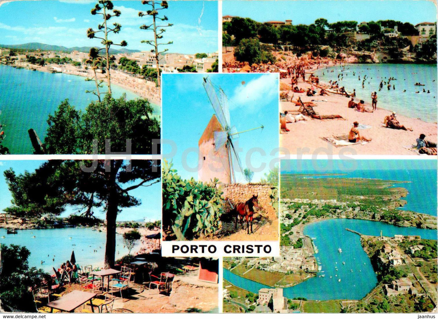 Porto Cristo - Mallorca - multiview - 1966 - Spain - used - JH Postcards