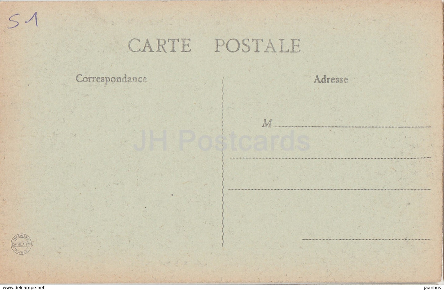 Boursault - Le Chateau et le Lac - castle - 16 - old postcard - France - unused
