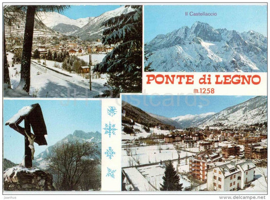 Ponte di Legno - ski resort - 0362 - Italia - Italy - unused - JH Postcards