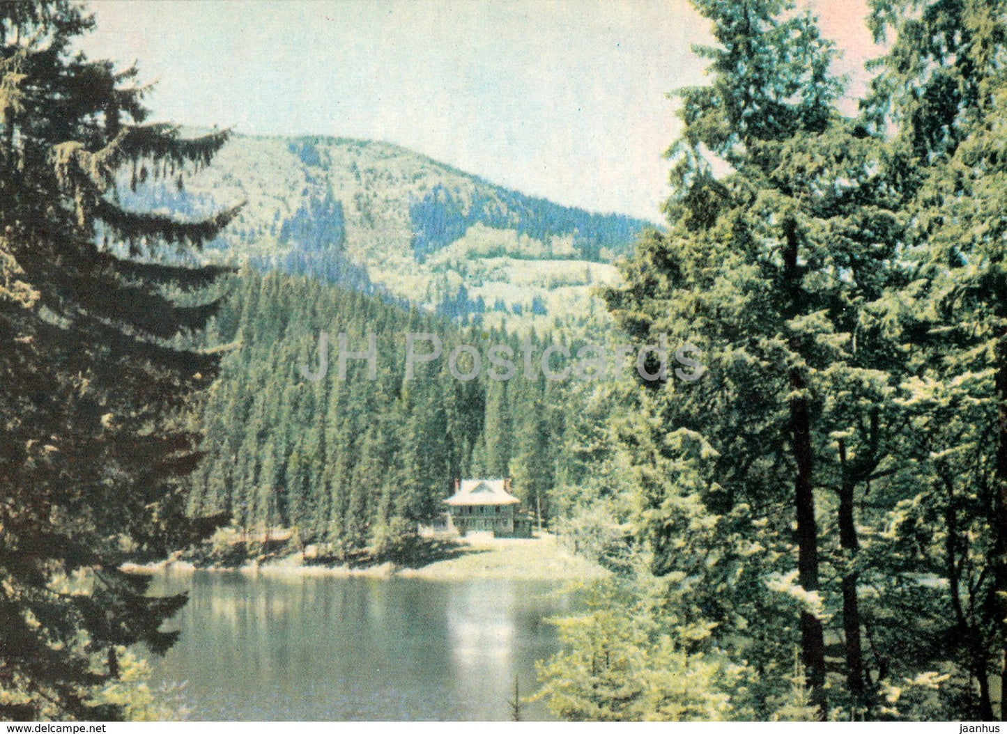 Lake of Synevyr - Transcarpathia - Zakarpattia - 1970 - Ukraine USSR - unused - JH Postcards