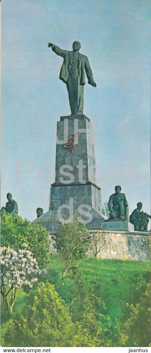 Sevastopol - monument to Lenin - Crimea - 1980 - Ukraine USSR - unused - JH Postcards