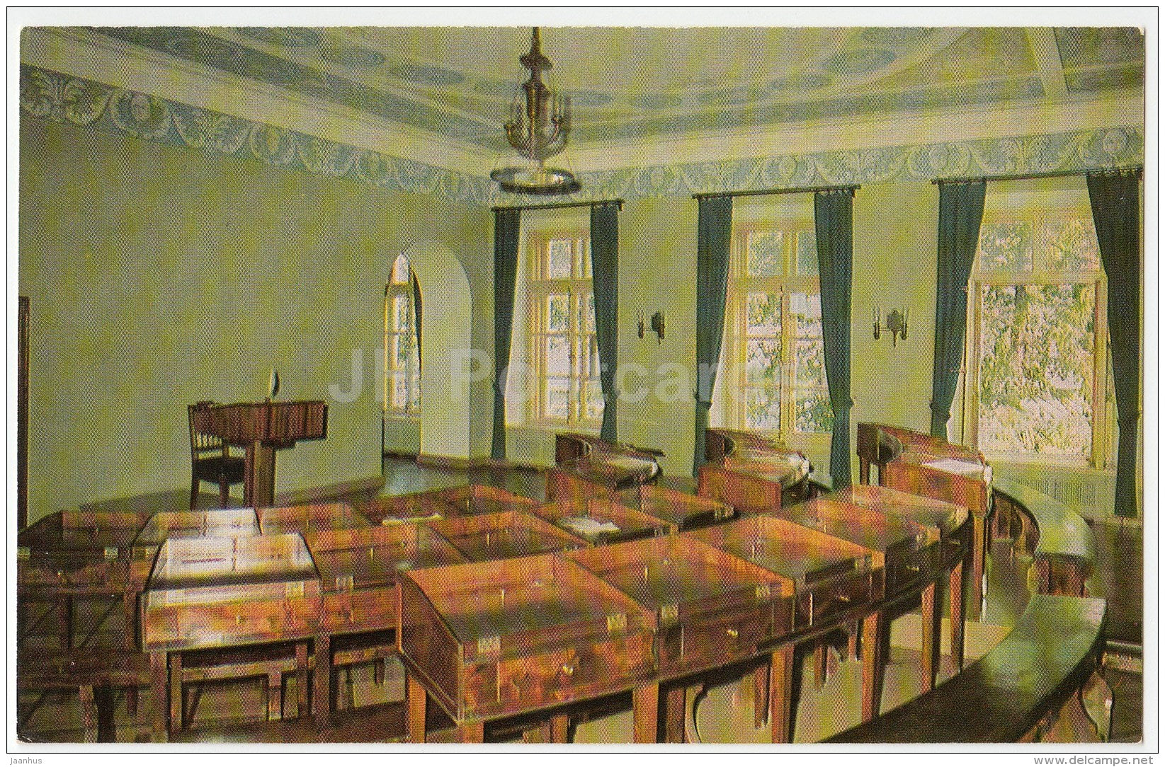 The Lyceum , Physics room - Pushkin - 1978 - Russia USSR - unused - JH Postcards