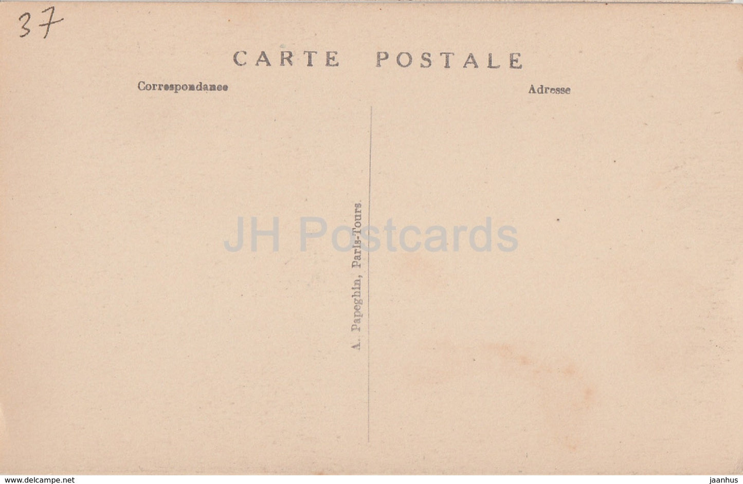 Luynes - Le Chateau - L'Escalier - castle - 7 - old postcard - France - unused