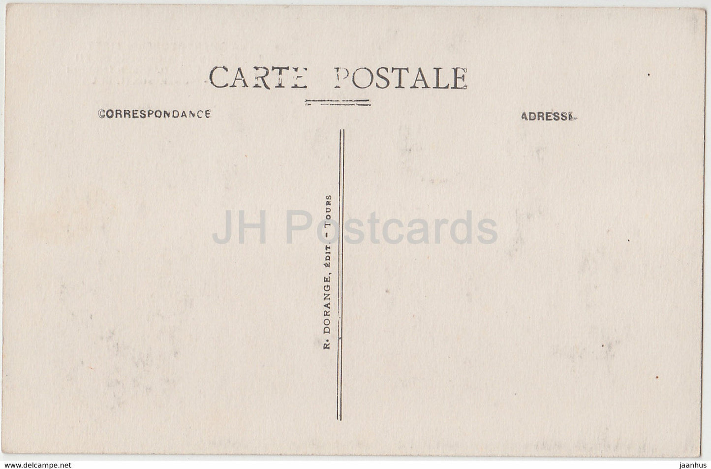 La Chartreuse du Liget - Les Ruines de la Chapelle du XII - old postcard - France - unused