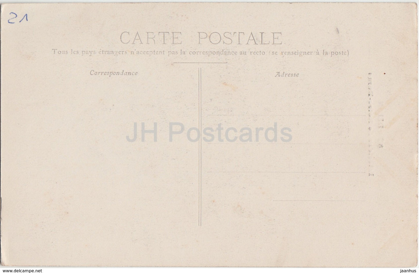 Dijon - Interieur de Notre Dame - Kathedrale - 87 - alte Postkarte - Frankreich - unbenutzt