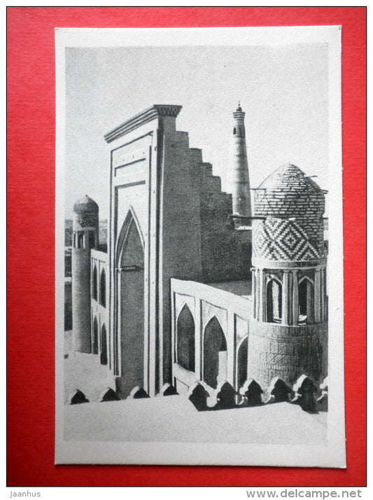 Kutlug Murad-inak Madrasah - Khiva - Architectural monuments of Uzbekistan - 1964 - USSR Uzbekistan - unused - JH Postcards