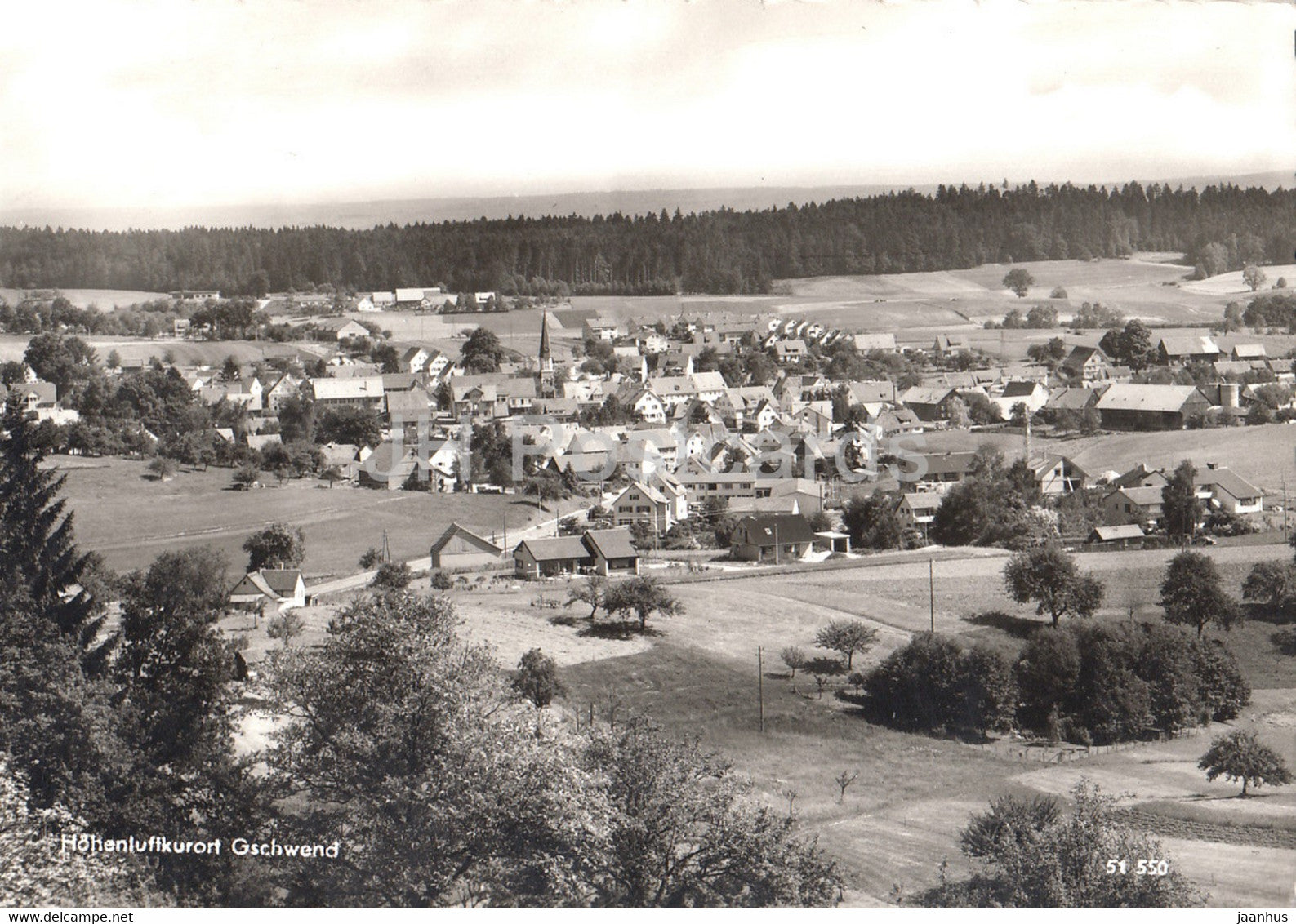 Hohenluftkurort Gschwend - 1970 - Germany - used - JH Postcards