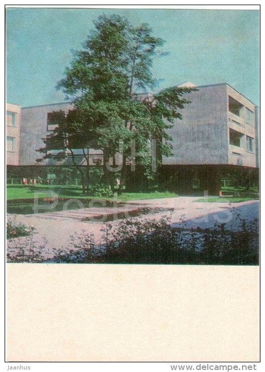 Zilvinas Holiday Home - Palanga - 1974 - Lithuania USSR - unused - JH Postcards