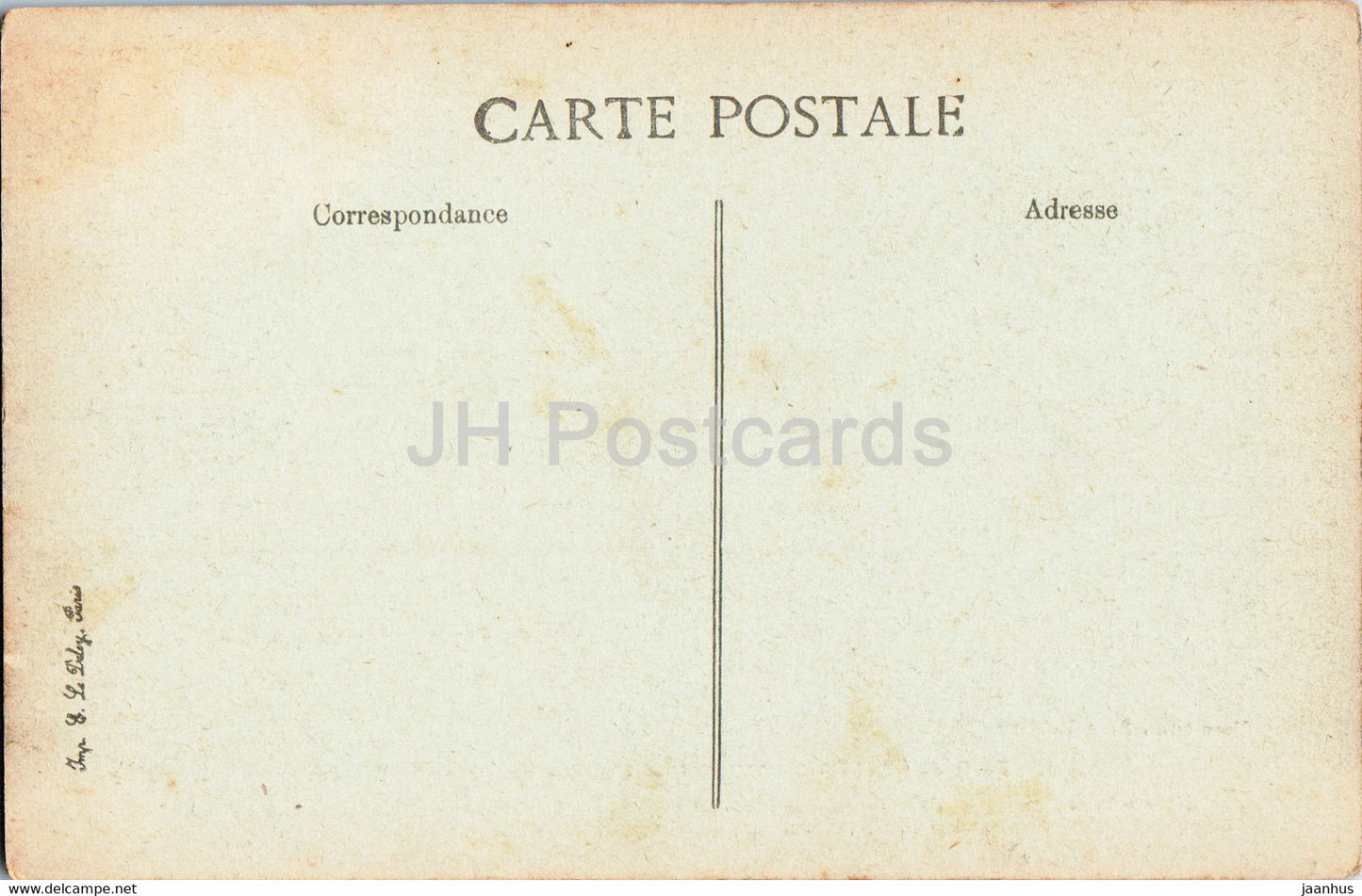 Foret de Fontainebleau - Caverne de Brigands - 452 - old postcard - France - unused