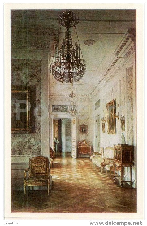 Great Palace - Maids-of-Honour Room - palace - Pavlovsk - 1971 - Russia USSR - unused - JH Postcards