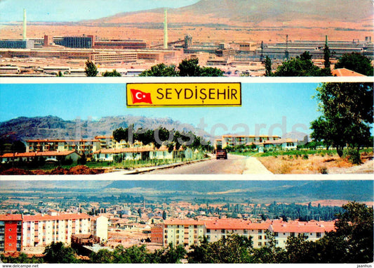 Seydisehir - different views of the city - multiview - 42-56 - Turkey - used - JH Postcards