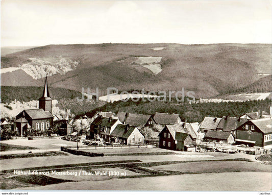 Hohenluftkurort Masserberg - Thur Wald 830 m - Germany DDR - unused - JH Postcards