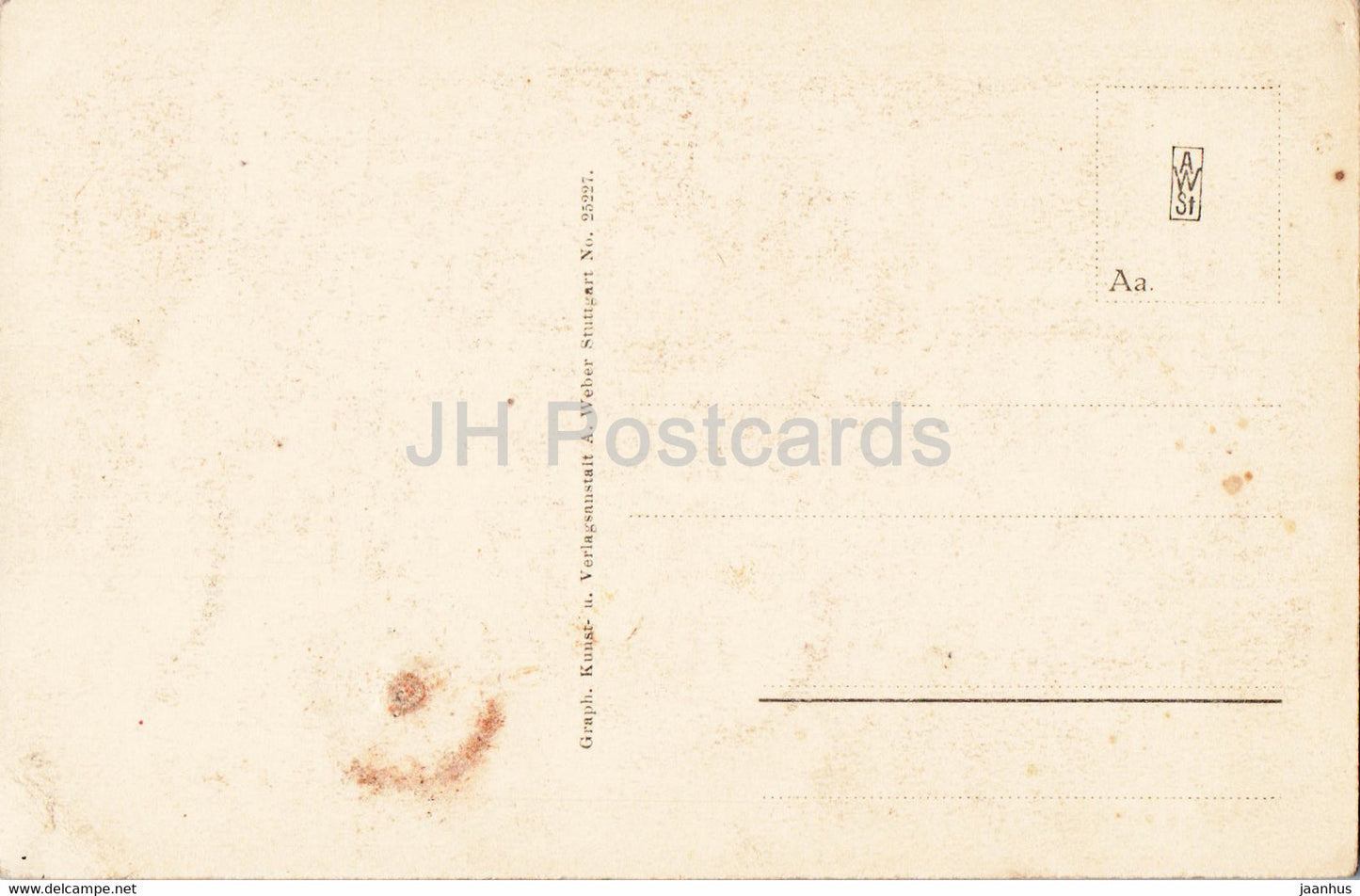 Donautal - Schloss Bronnen 788 m - castle - old postcard - Germany - unused