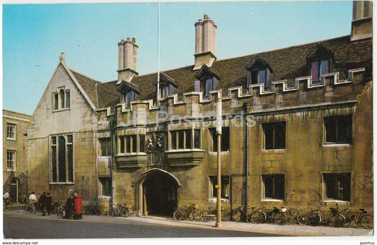 Cambridge - The Gateway and Front of Pembroke College - 1973 - United Kingdom - England - used - JH Postcards