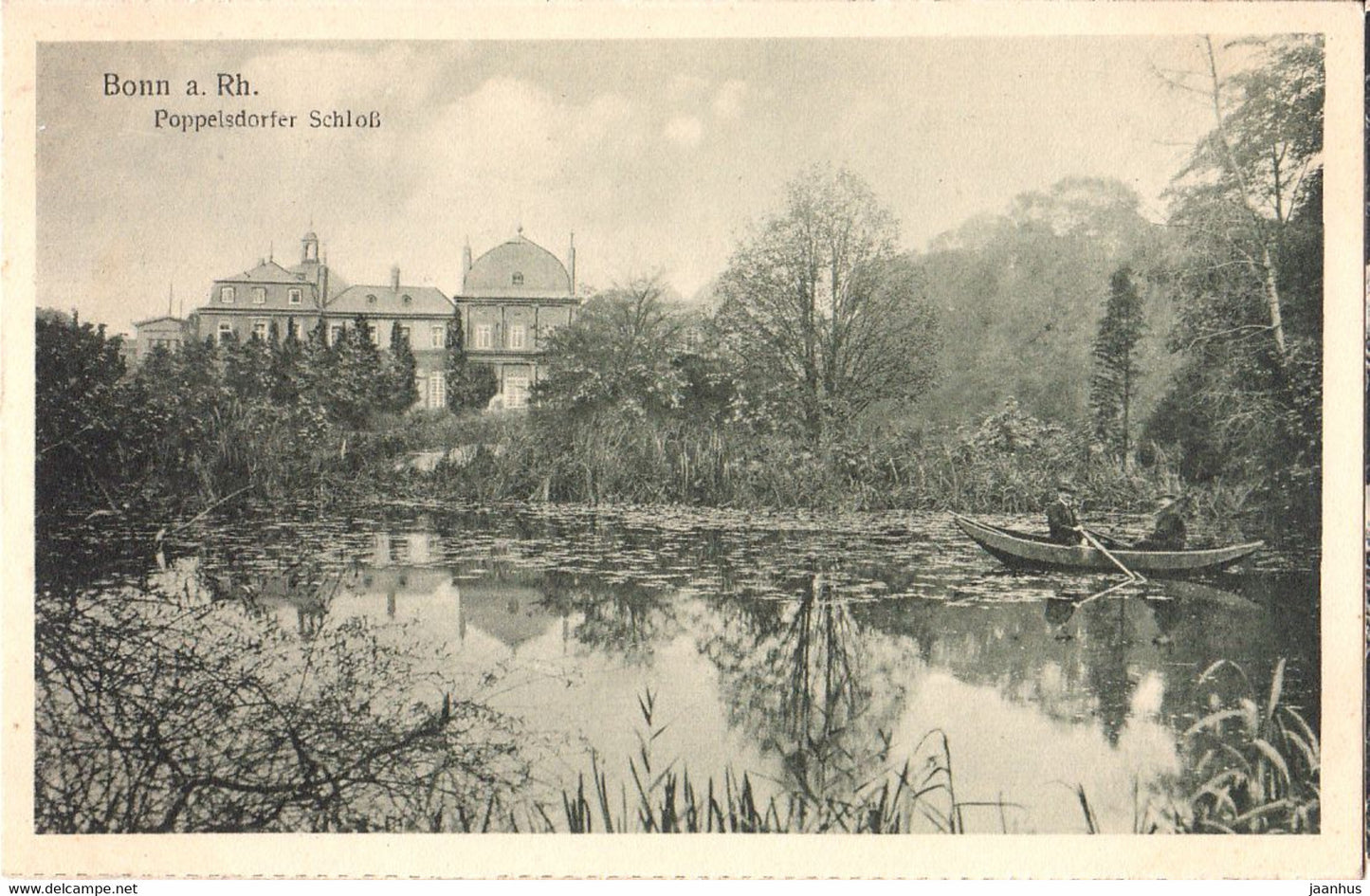 Bonn a Rh - Poppelsdorfer Schloss - castle - old postcard - Germany - unused - JH Postcards