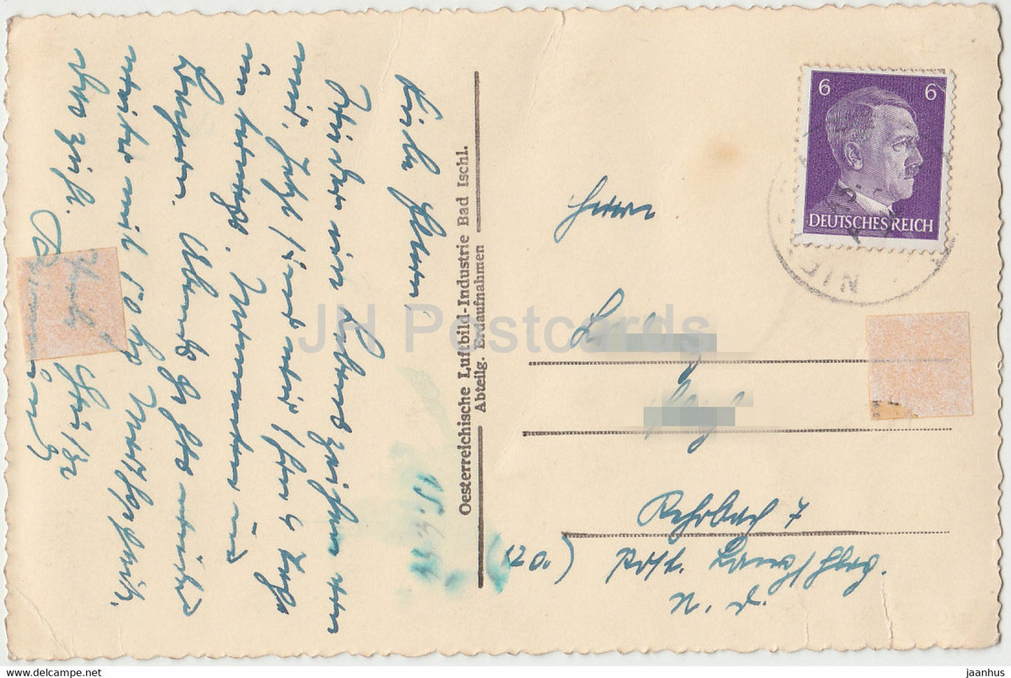Linz - Landungsplatz - Schiff - Dampfer - alte Postkarte - 1944 - Österreich - gebraucht