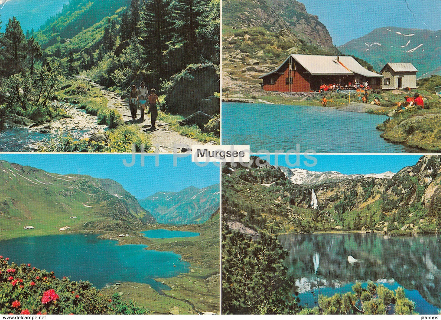 Murgsee - Fischerhutte - multiview - 2605 - 1985 - Switzerland - used - JH Postcards