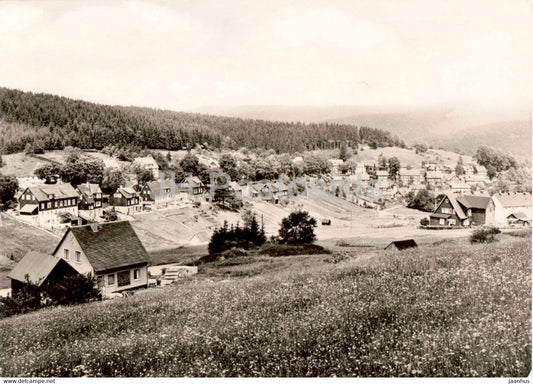 Stutzerbach - Thur - old postcard - 1974 - Germany DDR - used - JH Postcards