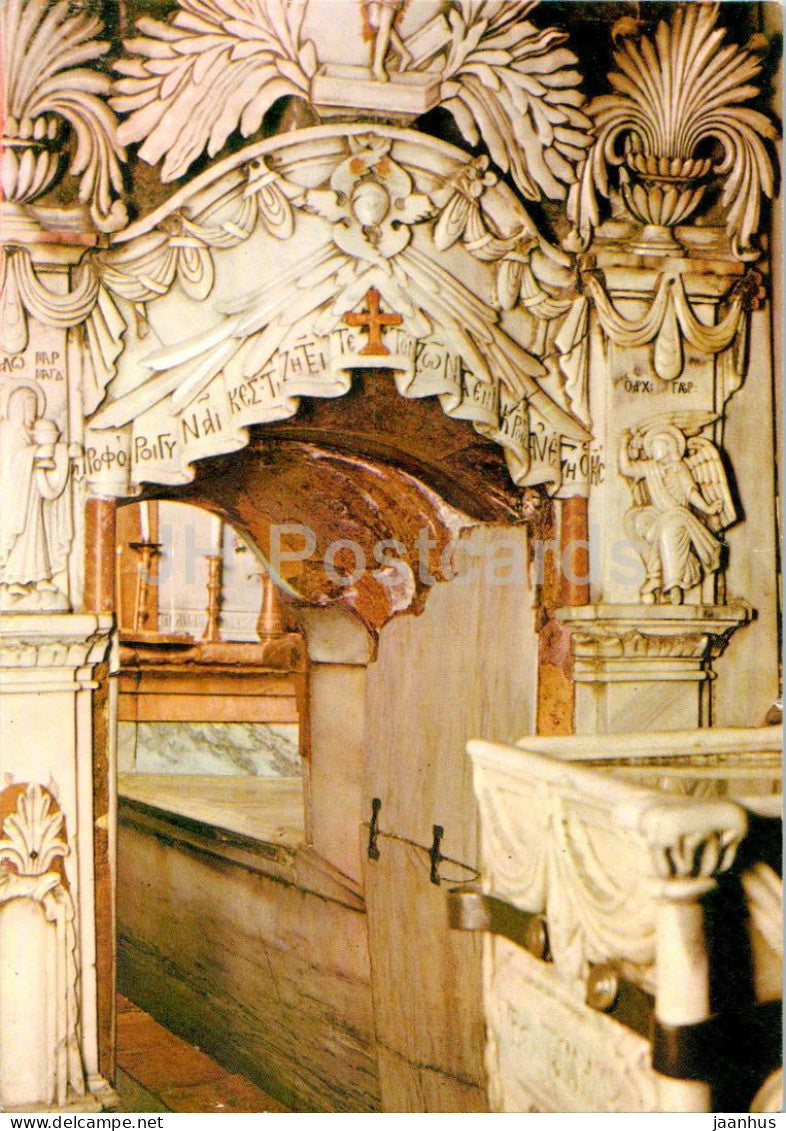 Jerusalem - The Church of the Holy Sepulchre - The Tomb of Christ - 2497 - Israel - unused - JH Postcards