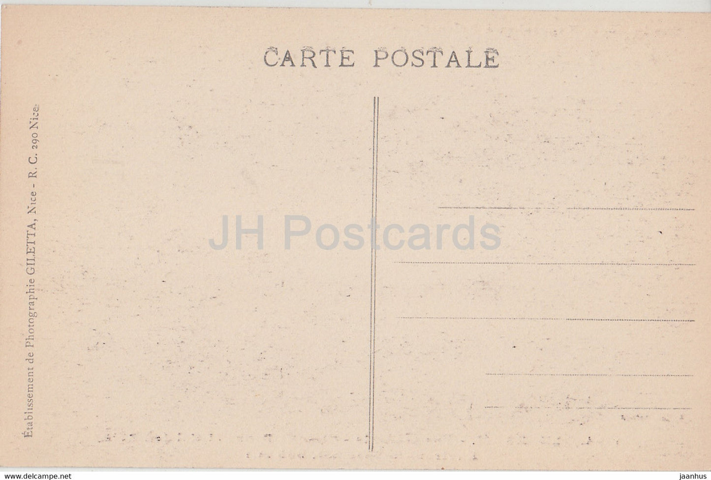 Luceram - Vue Generale - Cime de Braus et Col de l'Able - Environs de Nice - 1194 - alte Postkarte - Frankreich - unbenutzt