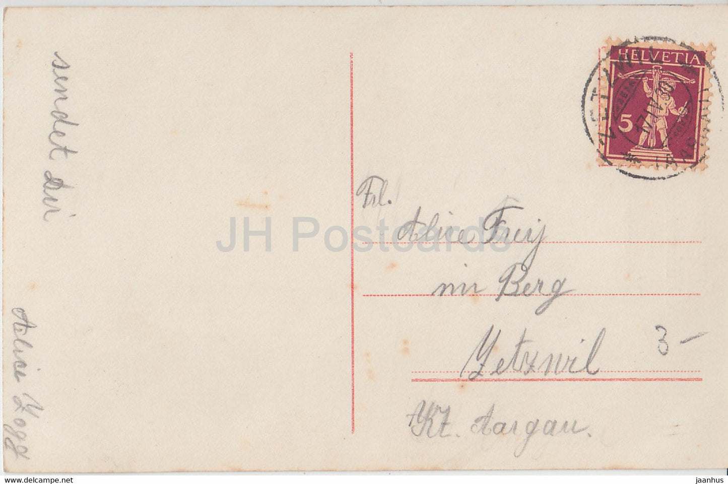 Grußkarte - Herzlichen Glückwunsch zur Konfirmation - Mädchen - 1 - 6793/2 - alte Postkarte - 1930 - Deutschland - gebraucht