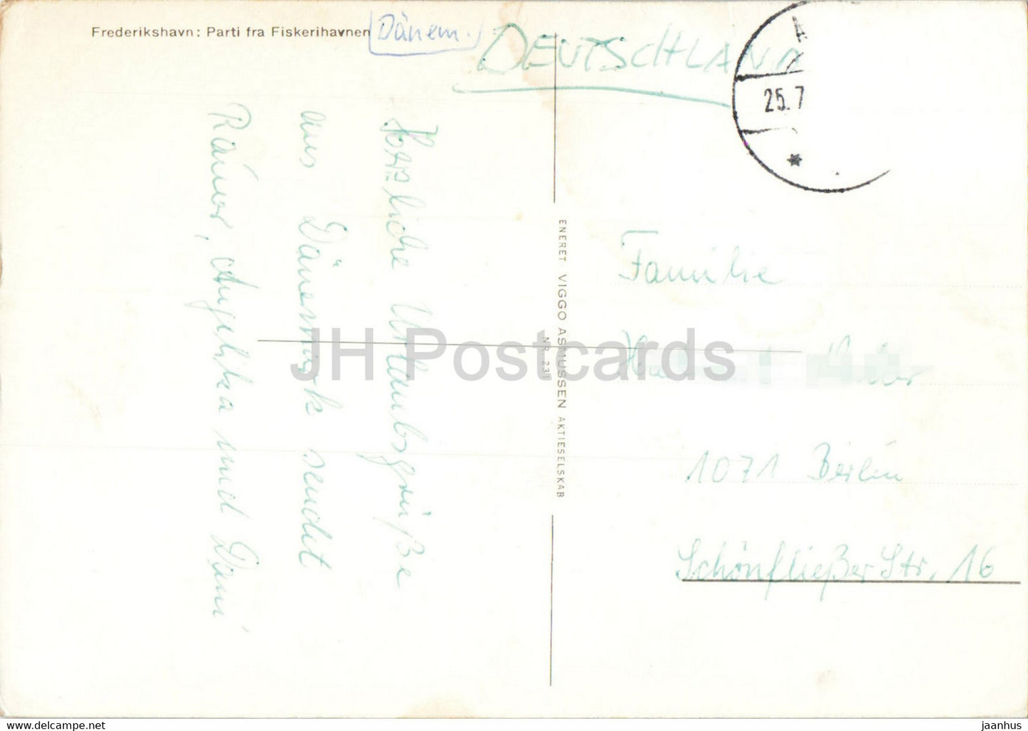 Fredrikshavn - Parti fra Fiskerivavnen - Fischerboot - Dänemark - gebraucht