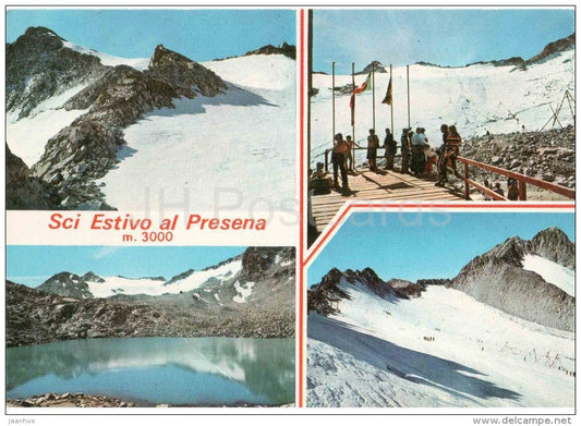 Sci Estivo al Presena - ski resort - 200-047 - Italia - Italy - unused - JH Postcards