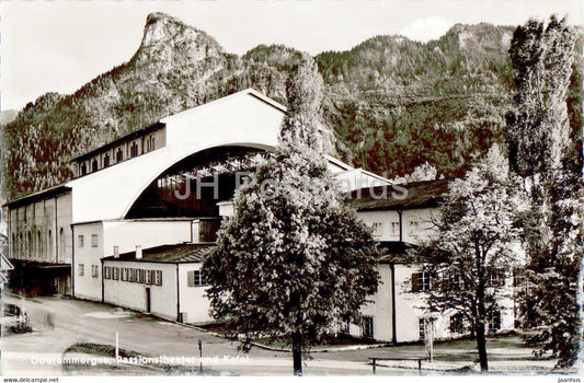 Oberammergau - Passionstheater und Kofel - old postcard - Germany - unused - JH Postcards