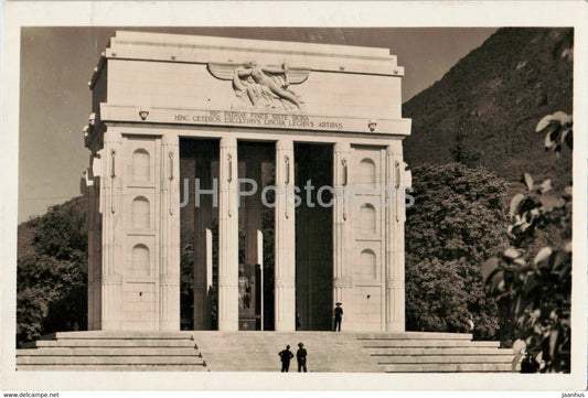 Bolzano - Monumento alla Vittoria - monument - 700-60 - old postcard - 1930 - Italy - used - JH Postcards