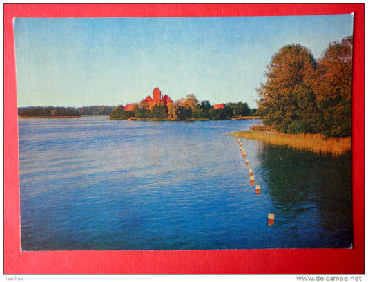 Trakai Castle - Trakai - 1977 - Lithuania USSR - unused - JH Postcards