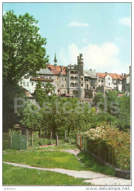 Chrudim - castle Hvezda - Mydlarovsky house - Czechoslovakia - Czech - unused - JH Postcards