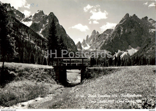 Piano Fiscalina - Fischleinboden - Cima Undici - Cima Dodici - 1962 - Italy - used - JH Postcards