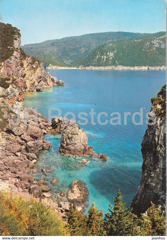 Corfu - Paleocastrizza - 17 - Greece - used - JH Postcards
