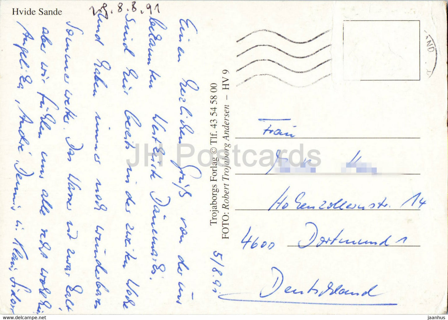 Hvide Sande - Schiff - Boot - Multiview - 1991 - Dänemark - gebraucht