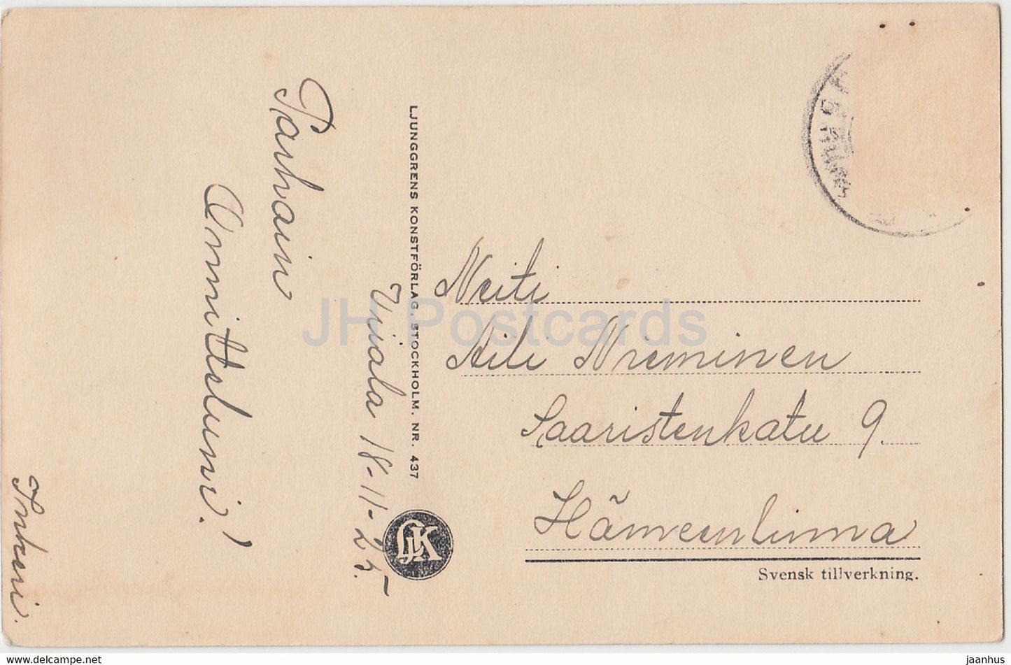 Amerikanischer Schauspieler Conway Tearle - Film - Film - 437 - 1925 - Schweden - alte Postkarte - gebraucht